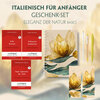 Buchcover Italienisch für Anfänger Geschenkset - 3 Bücher (mit Audio-Online) + Eleganz der Natur Schreibset Basics