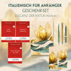 Buchcover Italienisch für Anfänger Geschenkset - 3 Bücher (mit Audio-Online) + Eleganz der Natur Schreibset Premium