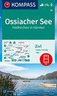 Buchcover KOMPASS Wanderkarte 62 Ossiacher See, Feldkirchen in Kärnten 1:25.000