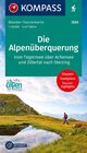 Buchcover KOMPASS Wander-Tourenkarte Die Alpenüberquerung 1:50.000