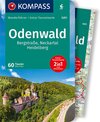 Buchcover KOMPASS Wanderführer Odenwald, 60 Touren