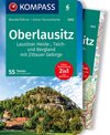 Buchcover KOMPASS Wanderführer Oberlausitz, Lausitzer Heide-, Teich- und Bergland, mit Zittauer Gebirge, 55 Touren