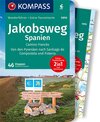 Buchcover KOMPASS Wanderführer Jakobsweg Spanien, 60 Touren