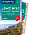 Buchcover KOMPASS Wanderführer Jakobsweg Portugal Spanien, 60 Touren mit Extra-Tourenkarte
