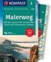 Buchcover KOMPASS Wanderführer Malerweg - Auf den Spuren der Romantiker durch die Sächsische Schweiz, 18 Touren mit Extra-Tourenka