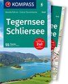 Buchcover KOMPASS Wanderführer Tegernsee, Schliersee, 55 Touren mit Extra-Tourenkarte