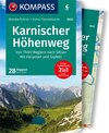 Buchcover KOMPASS Wanderführer Karnischer Höhenweg, Von Thörl-Maglern nach Sillian, Mit Varianten und Gipfeln, 28 Etappen