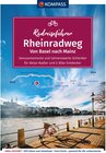 Buchcover KOMPASS Radreiseführer Rheinradweg von Basel bis Mainz