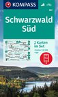 Buchcover KOMPASS Wanderkarten-Set 887 Schwarzwald Süd (2 Karten) 1:50.000