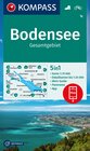 Buchcover KOMPASS Wanderkarte 1c Bodensee Gesamtgebiet 1:75.000