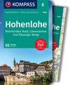 Buchcover KOMPASS Wanderführer Hohenlohe, Mainhardter Wald, Löwensteiner und Ellwanger Berge, 55 Touren mit Extra-Tourenkarte