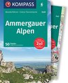 Buchcover KOMPASS Wanderführer Ammergauer Alpen, 50 Touren mit Extra-Tourenkarte