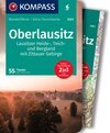 Buchcover KOMPASS Wanderführer Oberlausitz, Lausitzer Heide-, Teich- und Bergland, mit Zittauer Gebirge, 55 Touren mit Extra-Toure