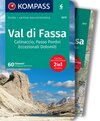 Buchcover KOMPASS guida escursionistica Val di Fassa / Fassatal, 60 itinerari