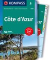 Buchcover KOMPASS Wanderführer Côte d'Azur, Die schönsten Küsten- und Bergwanderungen, 50 Touren mit Extra-Tourenkarte