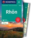 Buchcover KOMPASS Wanderführer Rhön, 50 Touren mit Extra-Tourenkarte