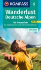 Buchcover KOMPASS Wanderlust Deutsche Alpen