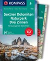 Buchcover KOMPASS Wanderführer Sextner Dolomiten, Naturpark Drei Zinnen - Herausragende Dolomiten, 50 Touren mit Extra-Tourenkarte