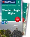 Buchcover KOMPASS Wanderführer Wandertrilogie Allgäu, 84 Touren mit Extra-Tourenkarte