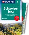 Buchcover KOMPASS Wanderführer Schweizer Jura, 55 Touren mit Extra-Tourenkarte