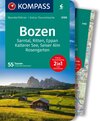 Buchcover KOMPASS Wanderführer Bozen, Sarntal, Ritten, Eppan, Kalterer See, Seiser Alm, Rosengarten, 55 Touren mit Extra-Tourenkar