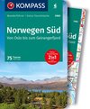 Buchcover KOMPASS Wanderführer Norwegen Süd, Von Oslo bis zum Geirangerfjord, 75 Touren mit Extra-Tourenkarte