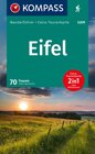 Buchcover KOMPASS Wanderführer Eifel, 70 Touren mit Extra-Tourenkarte