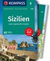 Buchcover KOMPASS Wanderführer Sizilien und Liparische Inseln, 60 Touren mit Extra-Tourenkarte
