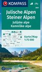 Buchcover KOMPASS Wanderkarte 2801 Julische Alpen/Julijske alpe, Steiner Alpen/Kamniske alpe 1:75.000
