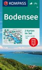 Buchcover KOMPASS Wanderkarten-Set 11 Bodensee (2 Karten) 1:35.000