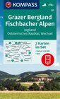 Buchcover KOMPASS Wanderkarten-Set 221 Grazer Bergland, Fischbacher Alpen (2 Karten) 1:50.000