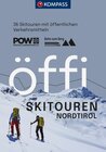 Buchcover KOMPASS Öffi Skitouren Nordtirol