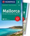 Buchcover KOMPASS Wanderführer Mallorca, 78 Touren mit Extra-Tourenkarte