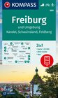 Buchcover KOMPASS Wanderkarte 889 Freiburg und Umgebung, Kandel, Schauinsland, Feldberg 1:25.000