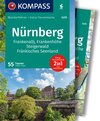 Buchcover KOMPASS Wanderführer Nürnberg, Frankenalb, Frankenhöhe, Steigerwald, Fränkisches Seenland, 55 Touren mit Extra-Tourenkar