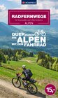 Buchcover Radfernwege quer durch die Alpen