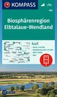 Buchcover KOMPASS Wanderkarte 862 Biosphärenregion Elbtalaue-Wendland 1:50.000