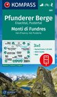 Buchcover KOMPASS Wanderkarte 081 Pfunderer Berge/Monti di Fundres 1:25.000