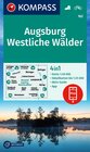 Buchcover KOMPASS Wanderkarte 162 Augsburg, Westliche Wälder 1:50.000
