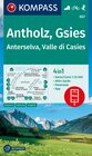 Buchcover KOMPASS Wanderkarte 057 Antholz, Gsies, Anterselva, Valle di Casies 1:25.000