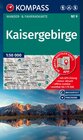 Buchcover KOMPASS Wanderkarte 9 Kaisergebirge 1:50.000