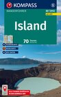 Buchcover KOMPASS Wanderführer Island, 70 Touren mit Extra-Tourenkarte