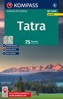 Buchcover KOMPASS Wanderführer Niedere und Hohe Tatra, 75 Touren mit Extra-Tourenkarte