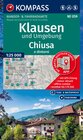 Buchcover KOMPASS Wanderkarte 059 Klausen und Umgebung / Chiusa e dintorni 1:25.000