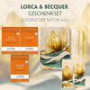 Buchcover Lorca & Bécquer Geschenkset - 3 Bücher (mit Audio-Online) + Eleganz der Natur Schreibset Basics