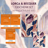 Buchcover Lorca & Bécquer Geschenkset - 3 Bücher (mit Audio-Online) + Marmorträume Schreibset Basics