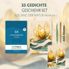 Buchcover 33 russische Gedichte Geschenkset (Buch mit Audio-Online) + Eleganz der Natur Schreibset Premium