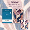 Buchcover Die Nase Geschenkset (Buch mit Audio-Online) + Marmorträume Schreibset Basics