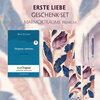 Buchcover Erste Liebe Geschenkset (Softcover mit Audio-Online) + Marmorträume Schreibset Premium