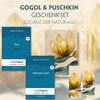 Buchcover Gogol & Puschkin Geschenkset - 2 Bücher (mit Audio-Online) + Eleganz der Natur Schreibset Basics